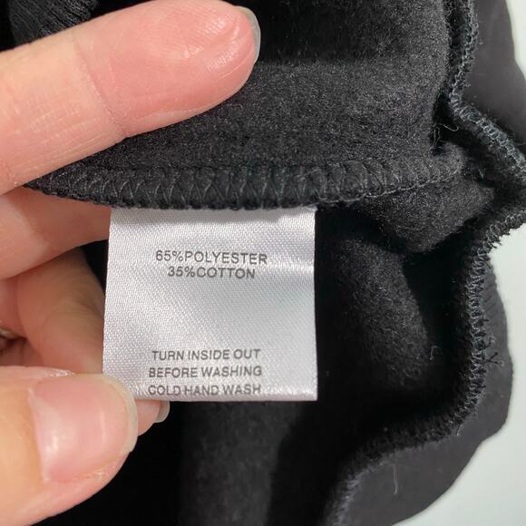 White Fox Boutique Black Sweatshirt with Pink Lettering - Picture 6 of 9